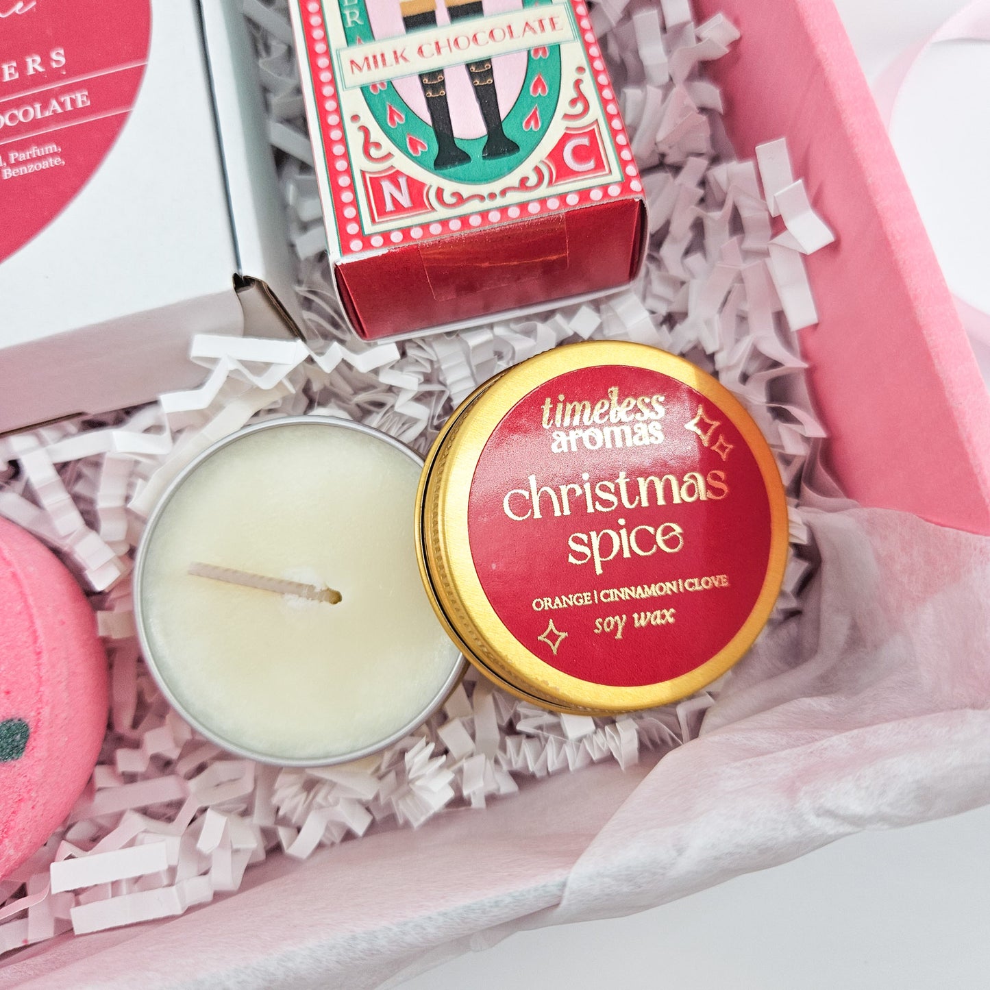 Luxury Christmas spa hamper | Festive Pamper & Treats | MySelfLoveBox
