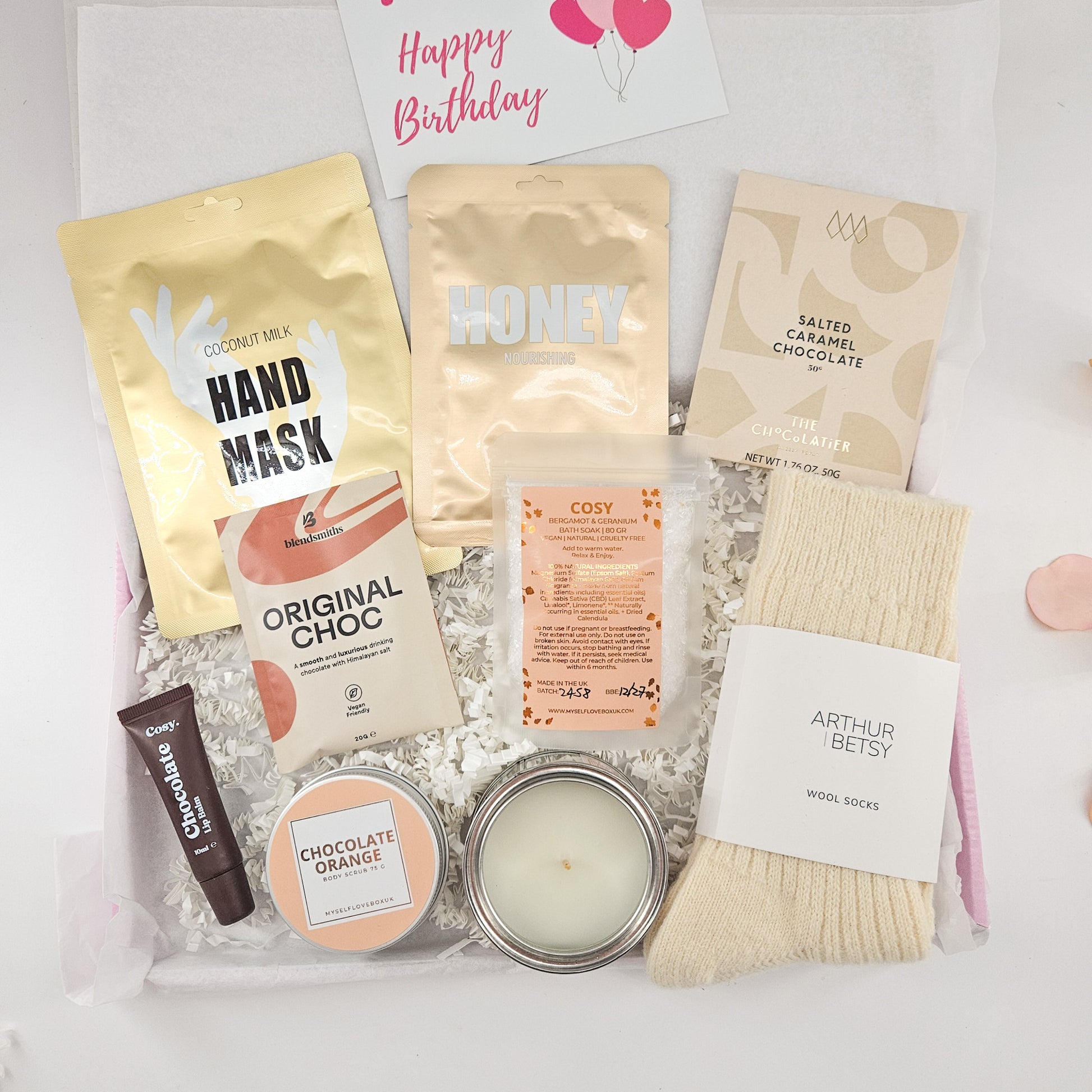 Luxury Cosy Gift Box for Her | Chocolate & Cream Box