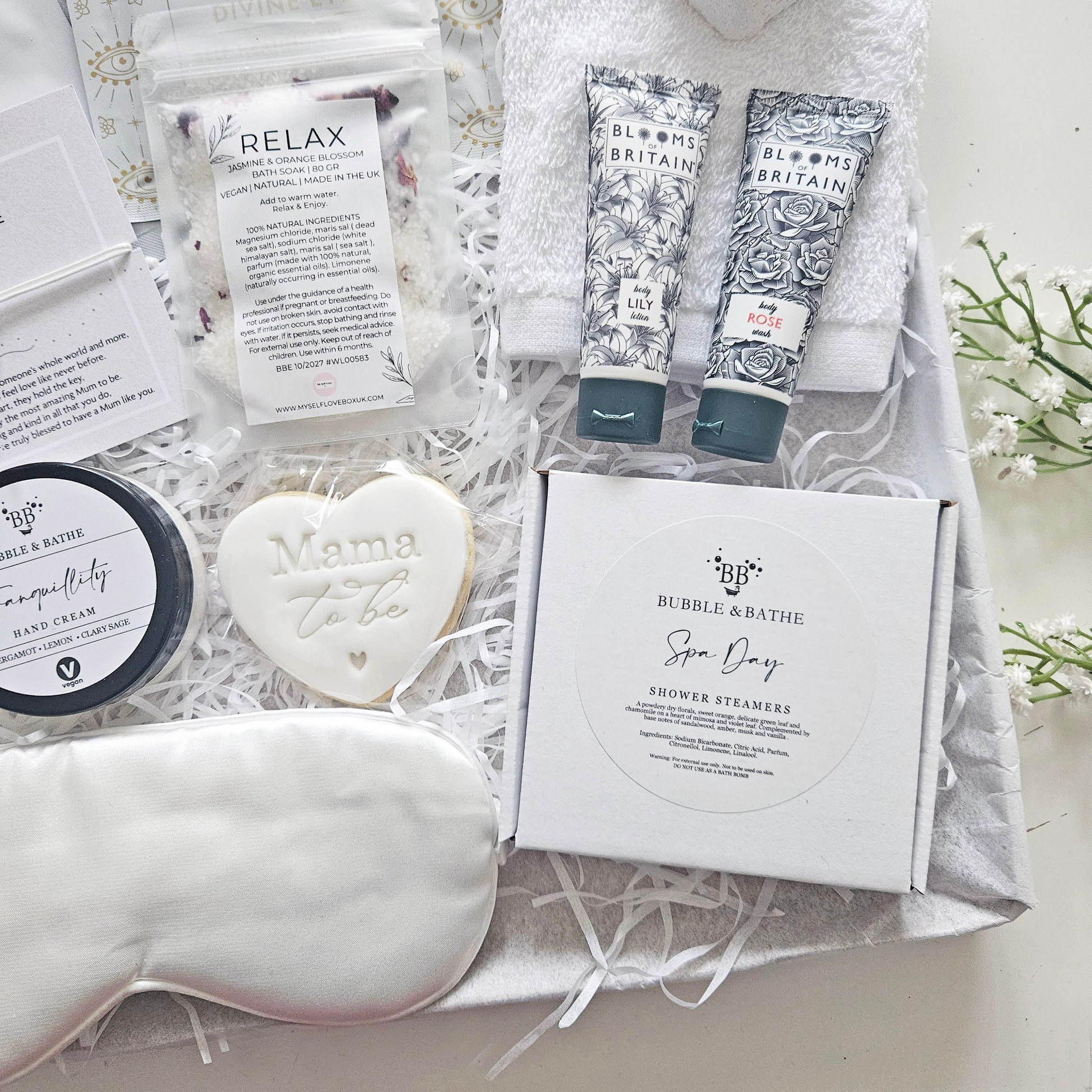 Luxury mum to be pamper gift set next day delivery gifts
