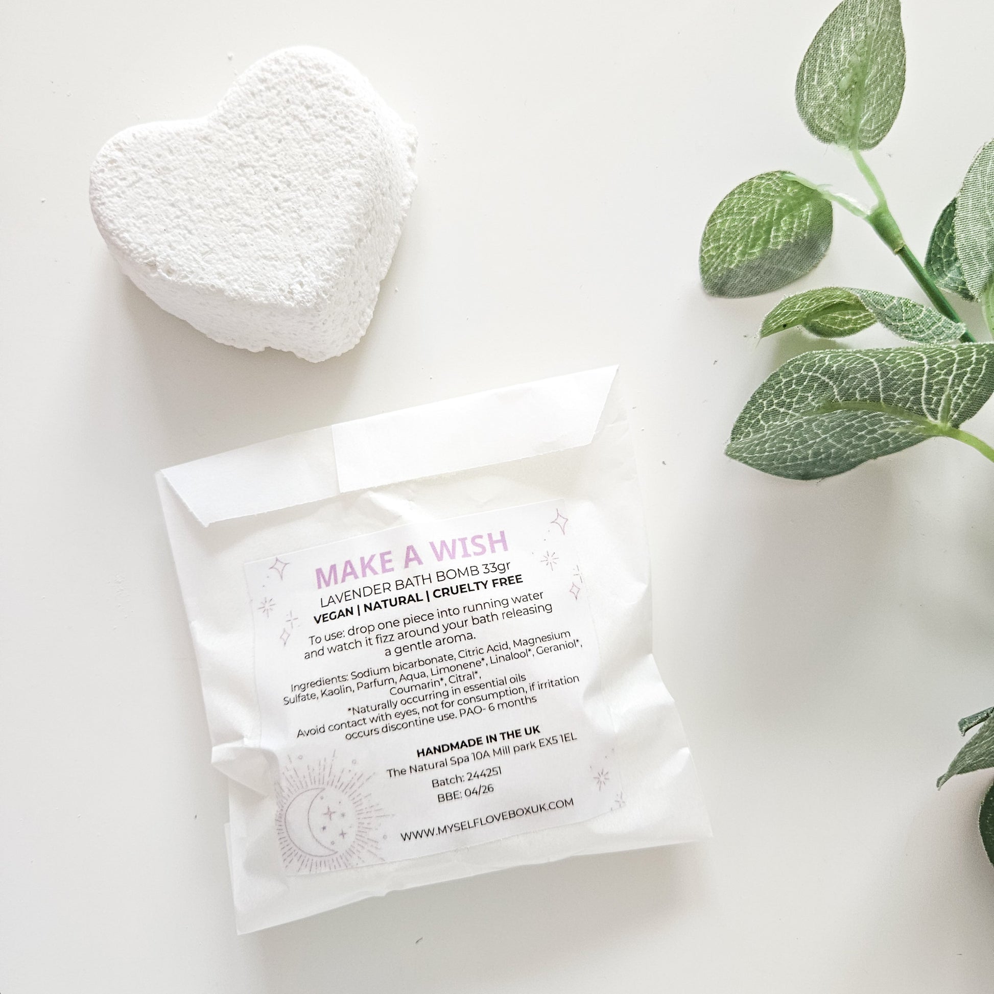 Make a Wish Lavender Bath Bomb | Build Your Own Pamper Hamper for Her