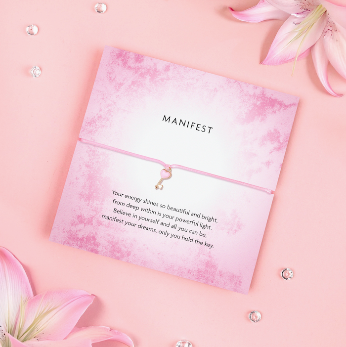 Manifest Key Charm Bracelet | Build Your Own pamper gift sets For Friends