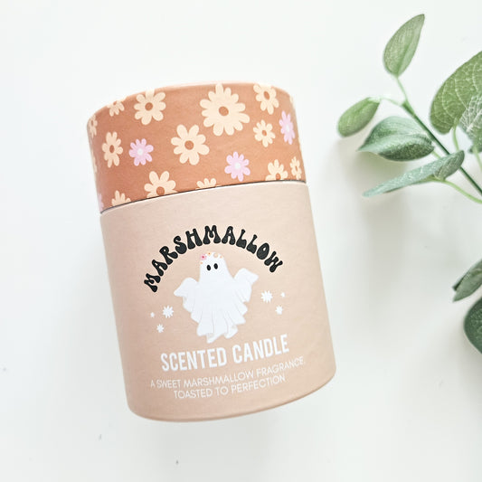 Marshmallow Scented Candle | Build Your Own halloween Boo Box for Her