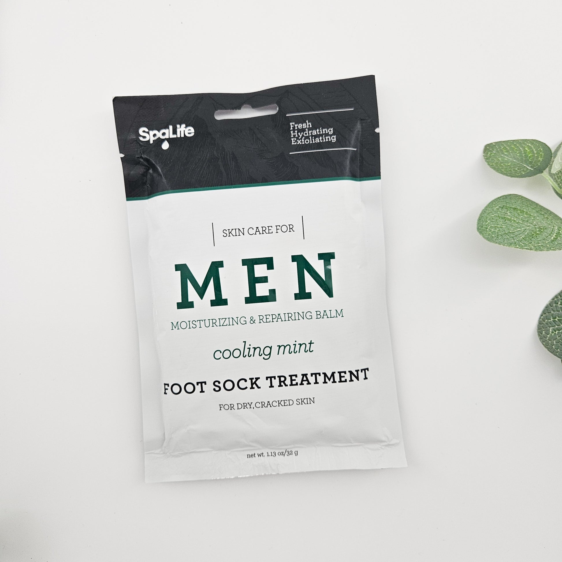 Men’s Cooling Mint Foot Sock Treatment | Self-Care Gift for him