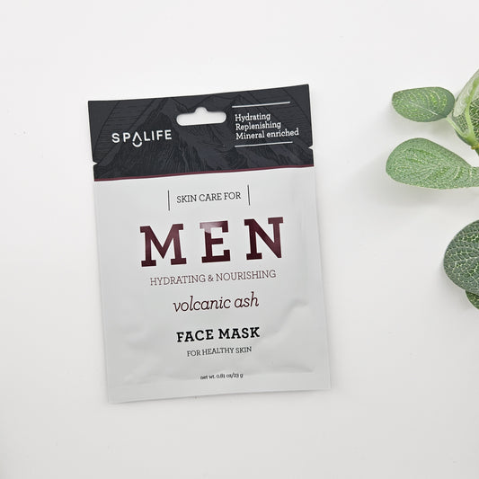 Men’s Volcanic Ash Face Mask | Self-Care & Pamper Gift for Him