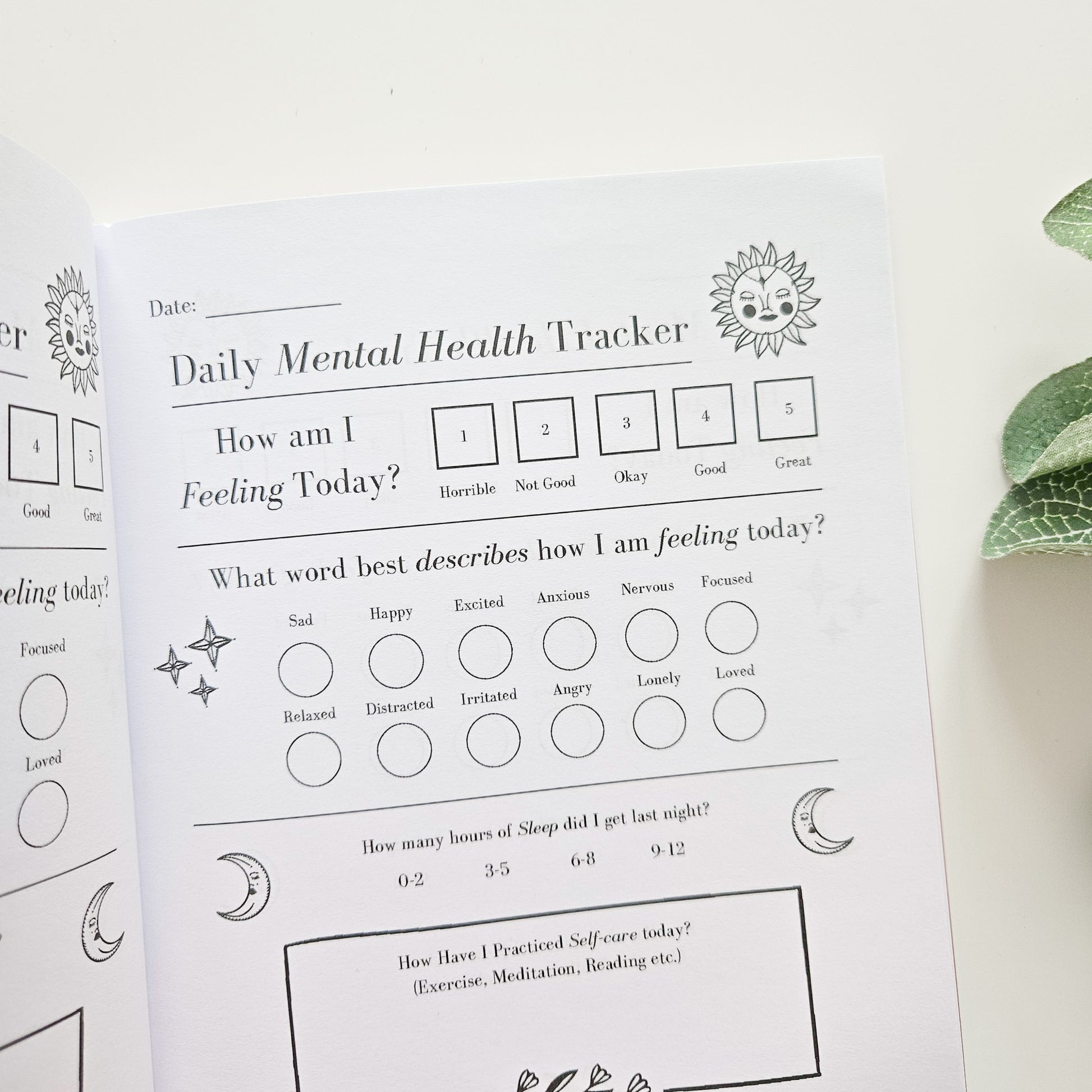 Mental Health Journal | Build Your Own self care hamper