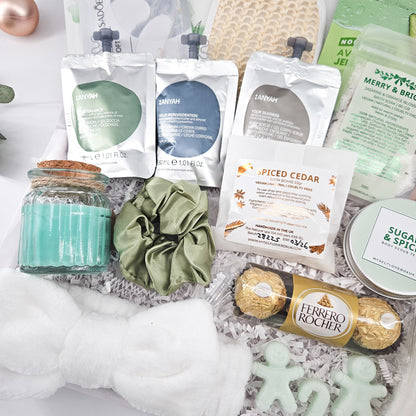 Merry & Bright Deluxe | Luxury Christmas pamper hamper for her