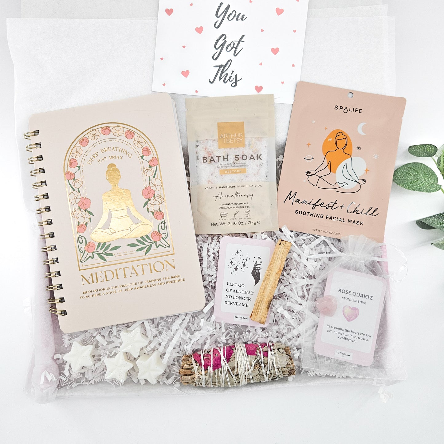 Mindful Manifestation Self Care Gift Box | Spiritual Wellness Gift