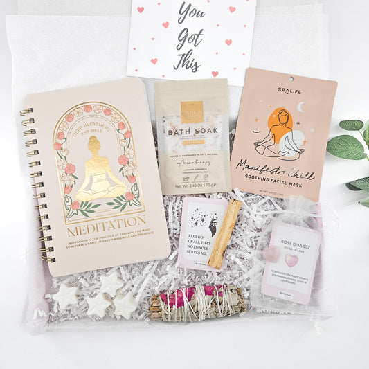 Mindful Manifestation Self Care Gift Box | Spiritual Wellness Gift