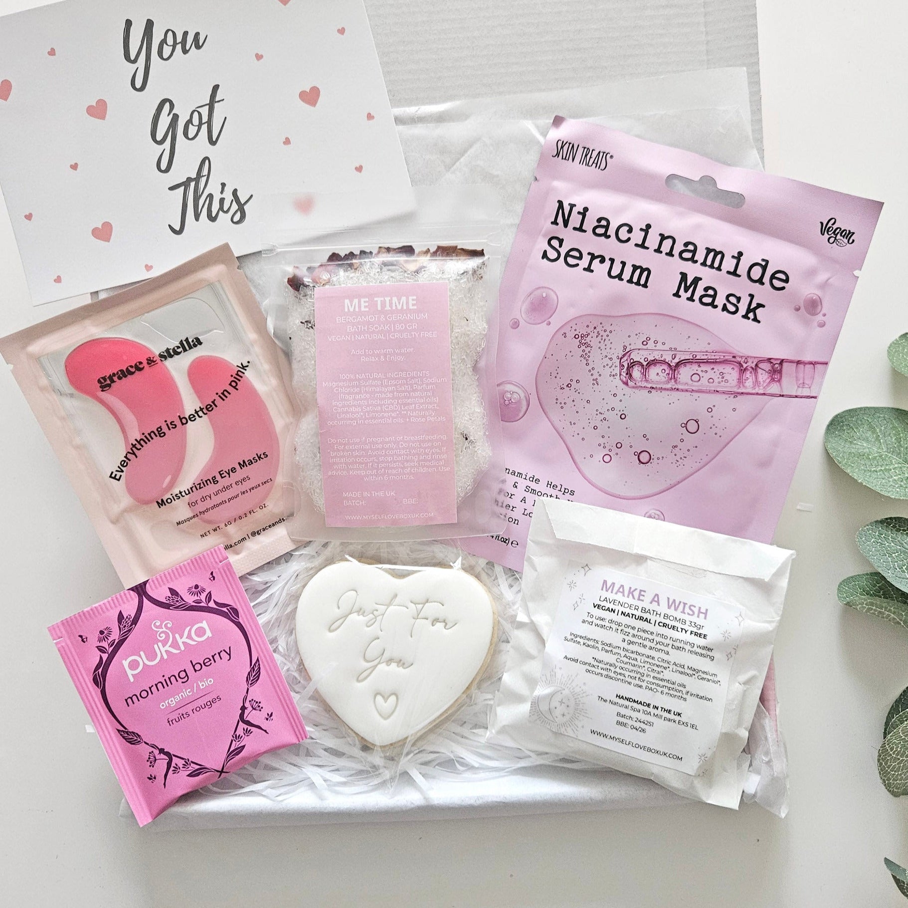 Mini Letterbox Boxes Unique Self Care & Spa Gifts for Friends Uk