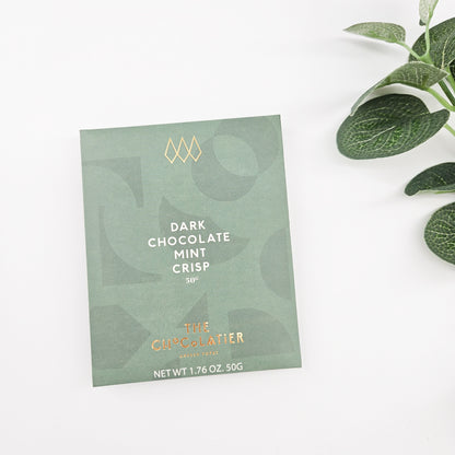 Mint Crisp Dark Chocolate Bar | Build Your Own Care Package For Her