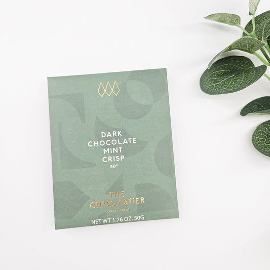 Mint Crisp Dark Chocolate Bar | Build Your Own Care Package For Her