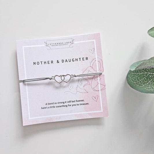 Mother and Daughter Bracelet Mother's Day Delivery Gifts Uk
