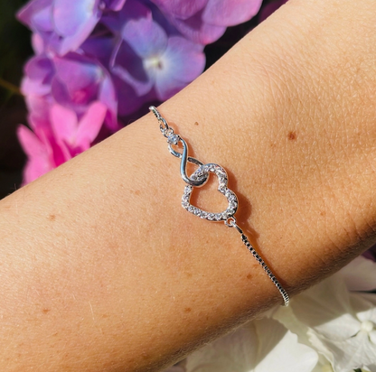 Mother and Daughter Infinity Bracelet | Build your Own hamper for mum