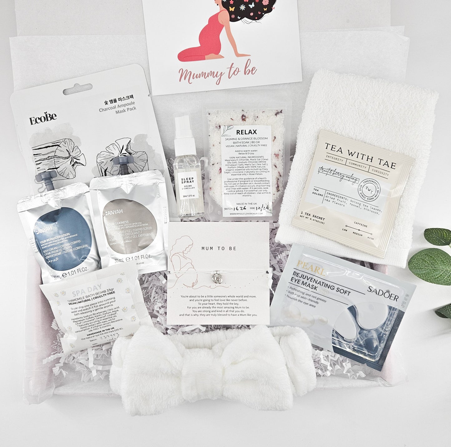 Mummy To Be  Pamper Hamper Gift | Pregnancy & Baby Shower Gift Box Uk