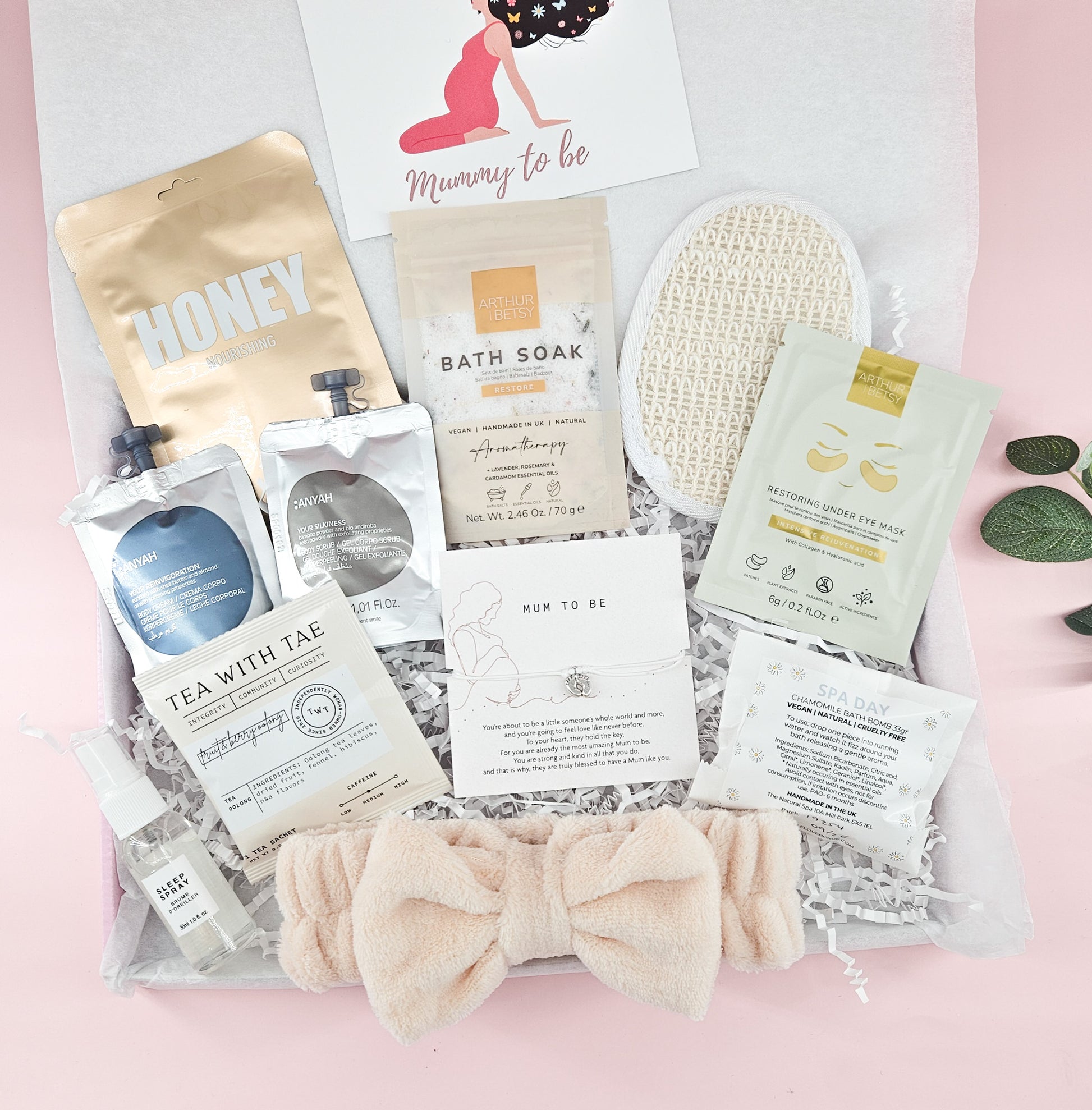 Mummy To Be Pamper Hamper | Pregnancy Self-Care & Baby Shower Gift Box uk