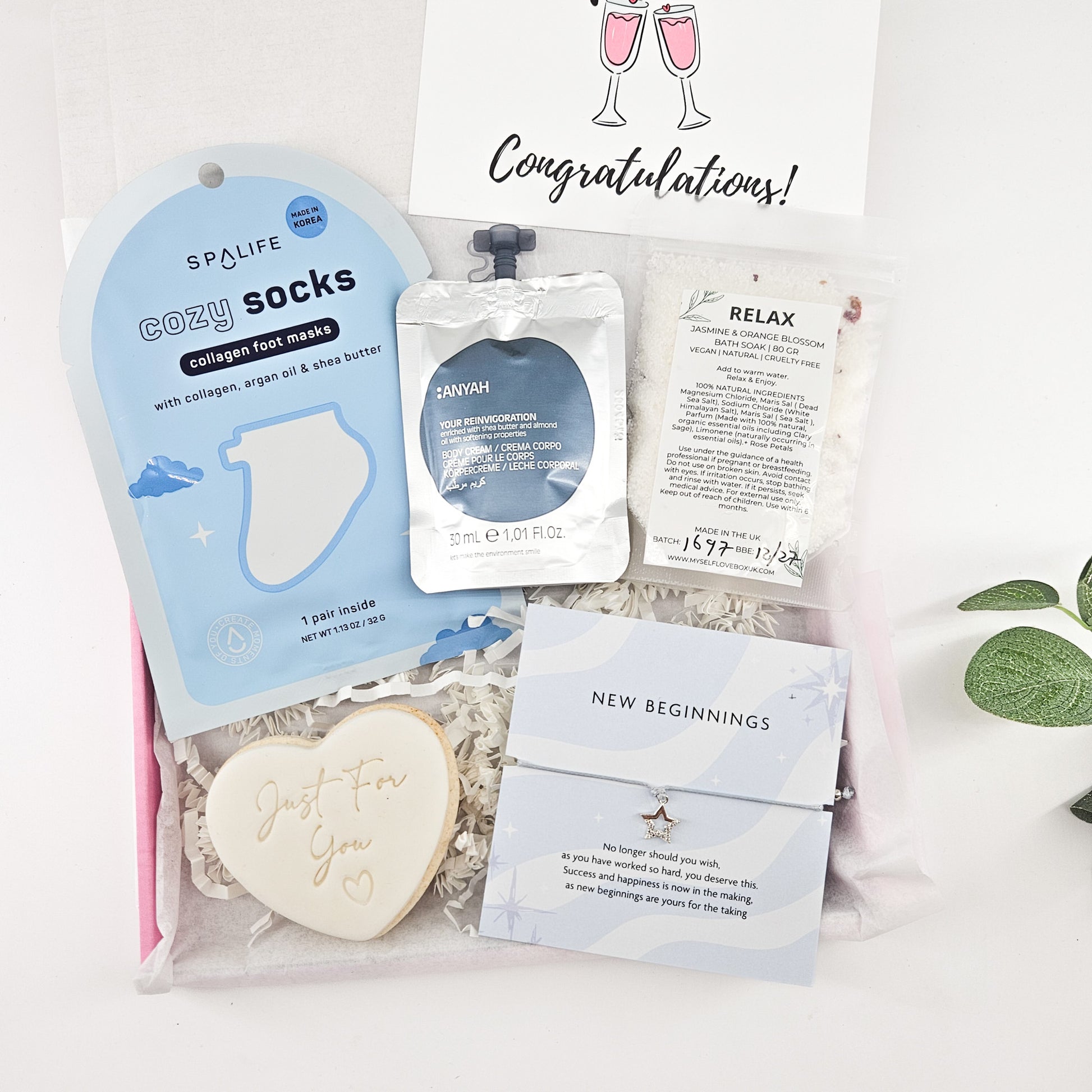 New Beginnings Letterbox Gift | Good Luck Gift Box