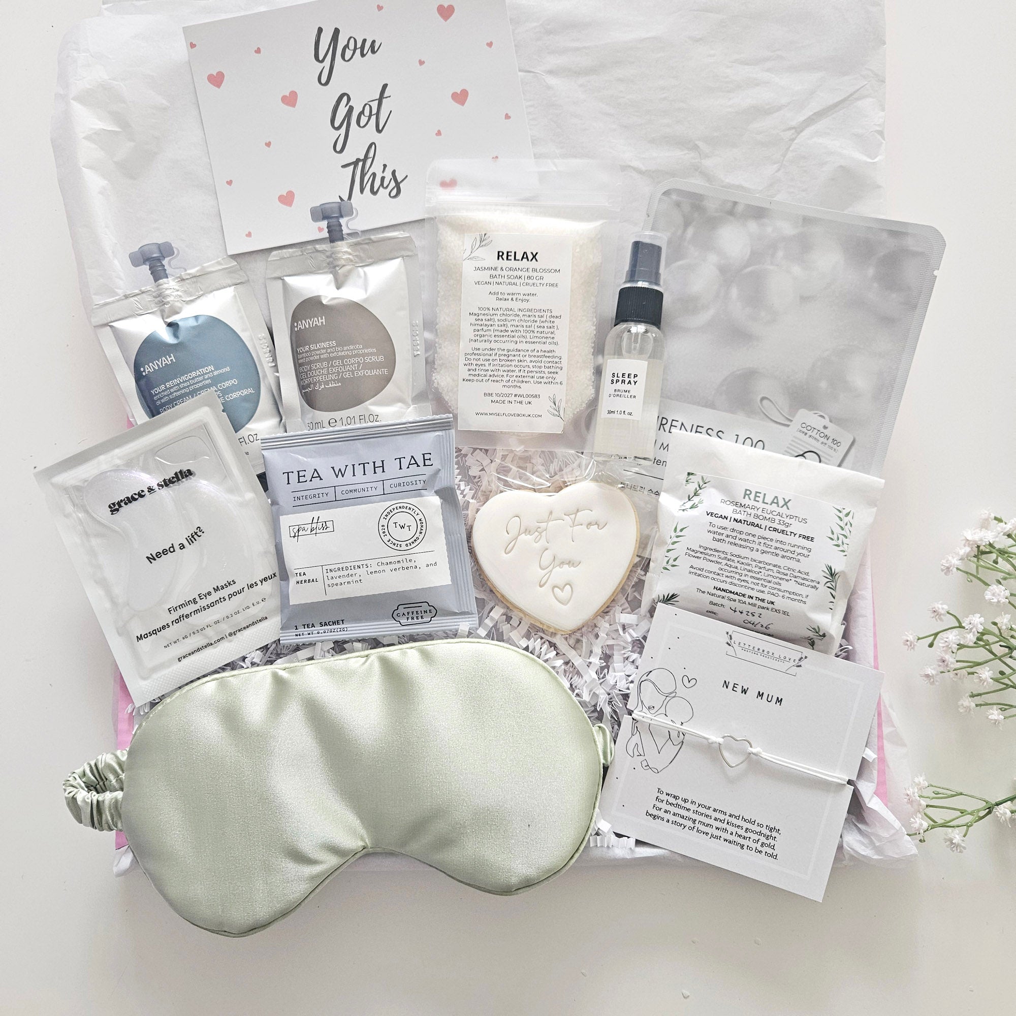 New Mum Care Package | Luxury Pamper Hamper for New Mums – My Self-Love Box