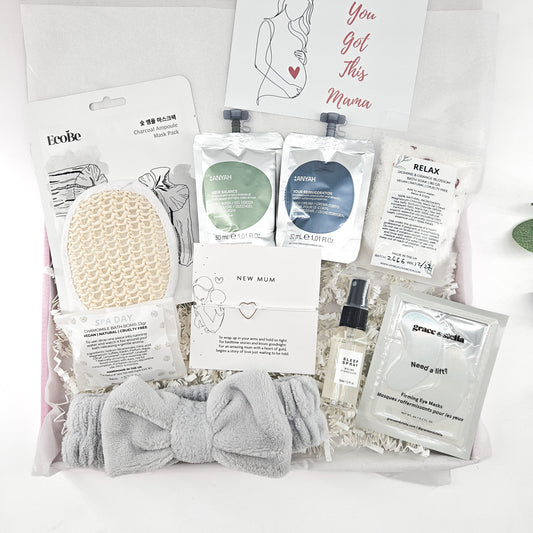 New Mum Pamper Gift Set & New Mum Pamper Hampers Gifts By Post