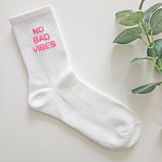 No Bad Vibes Socks | Build Your Own Birthday Gift box For Best Friend