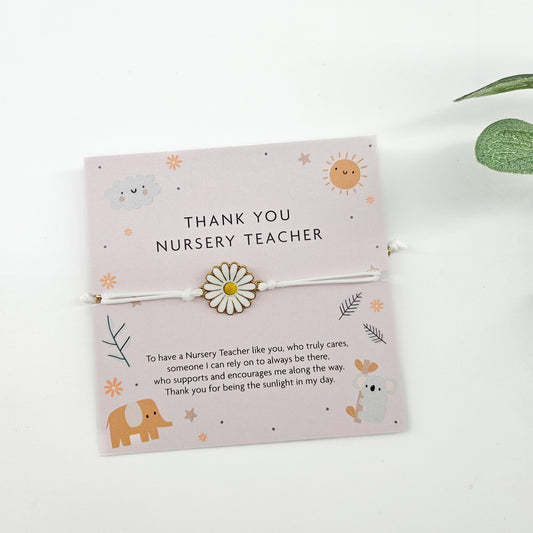 Nursery Teacher Bracelet – Thank You Gift | Build Your Own Gift Box