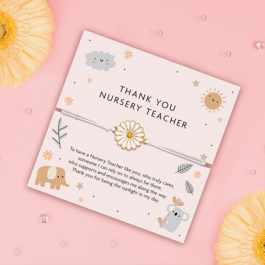 Nursery Teacher Bracelet – Thank You Gift | Build Your Own Gift set