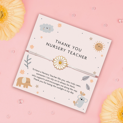 Nursery Teacher Bracelet – Thank You Gift | Build Your Own Gift set