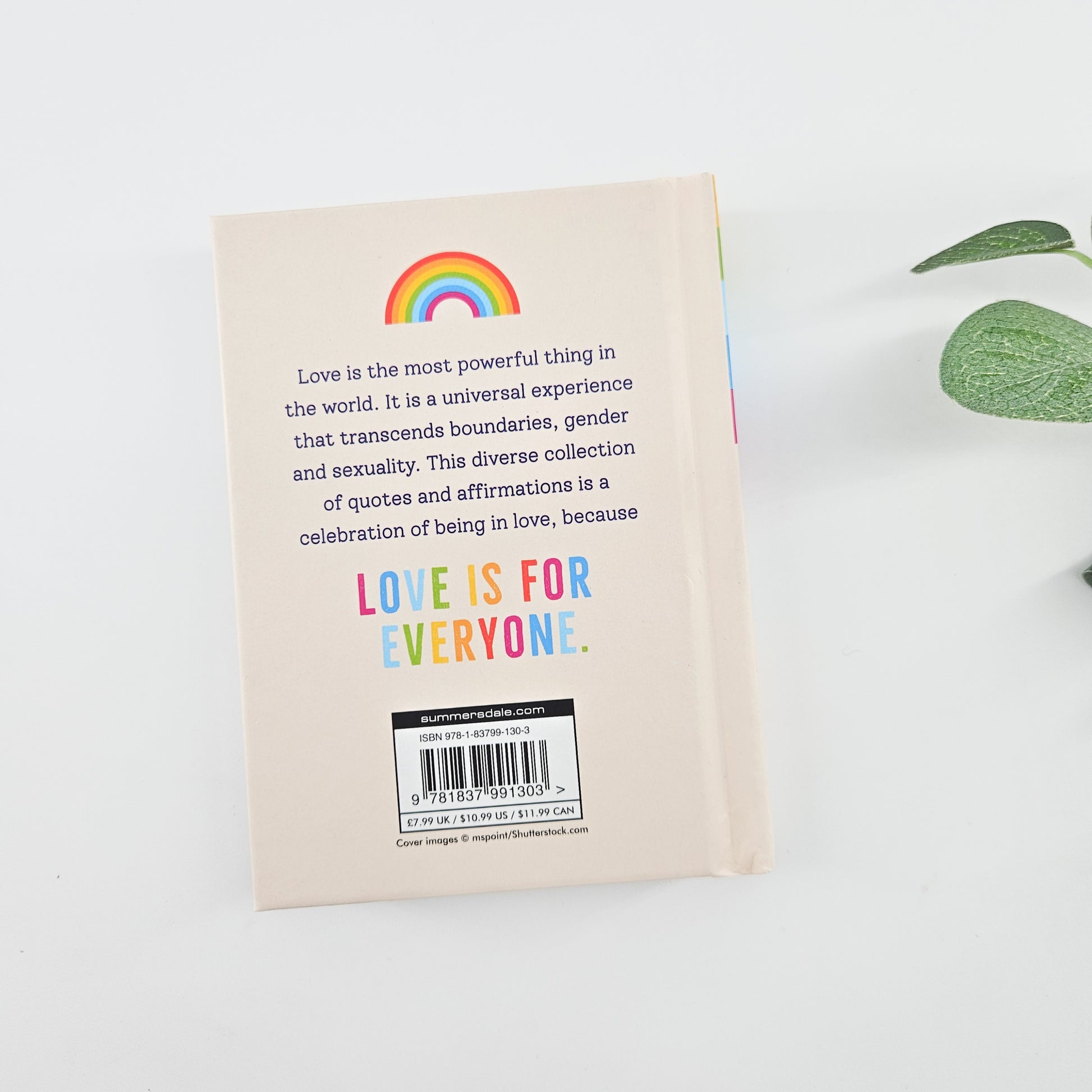 One Love Mini Book – Inspirational Gift | Build Your Own Gift Box uk