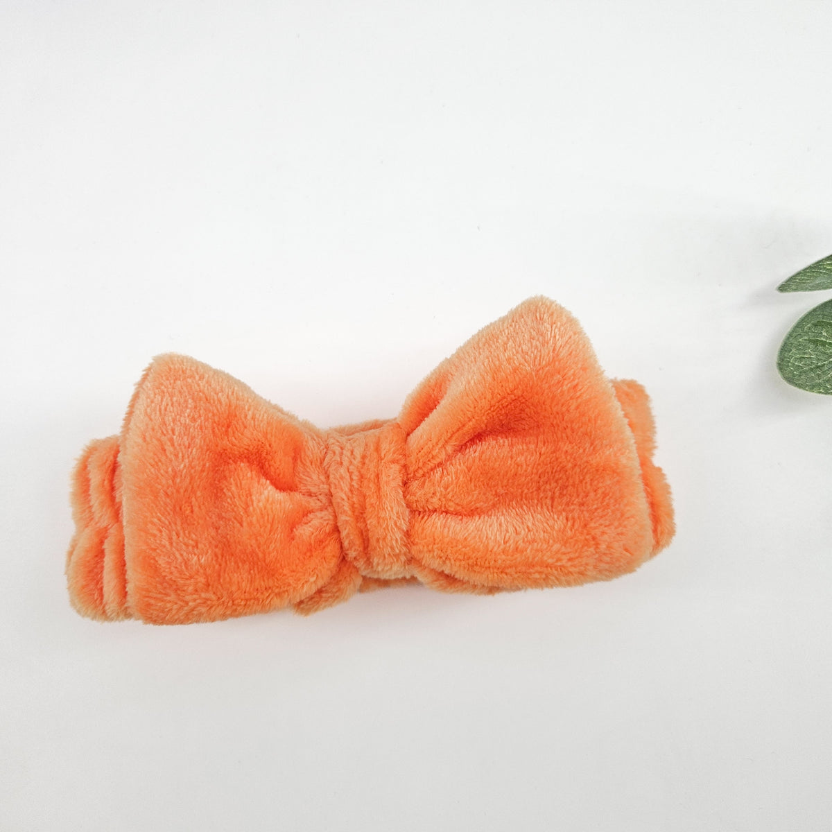 Orange Bow Spa Headband | Pamper & Self-Care Gift