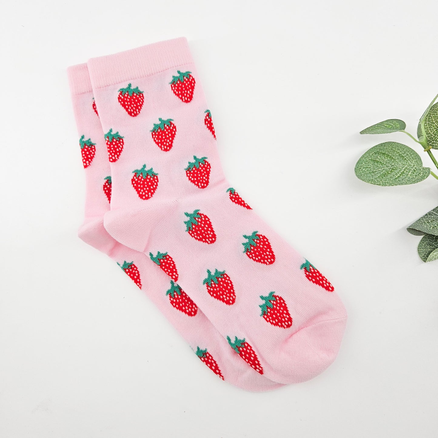 Pink Strawberry Socks | Build Your Own Personalised Gift Box