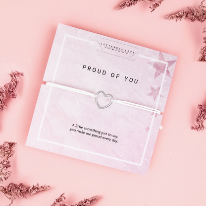 Proud Of You Bracelet | Build Your Own Congratulations Gift box for Her