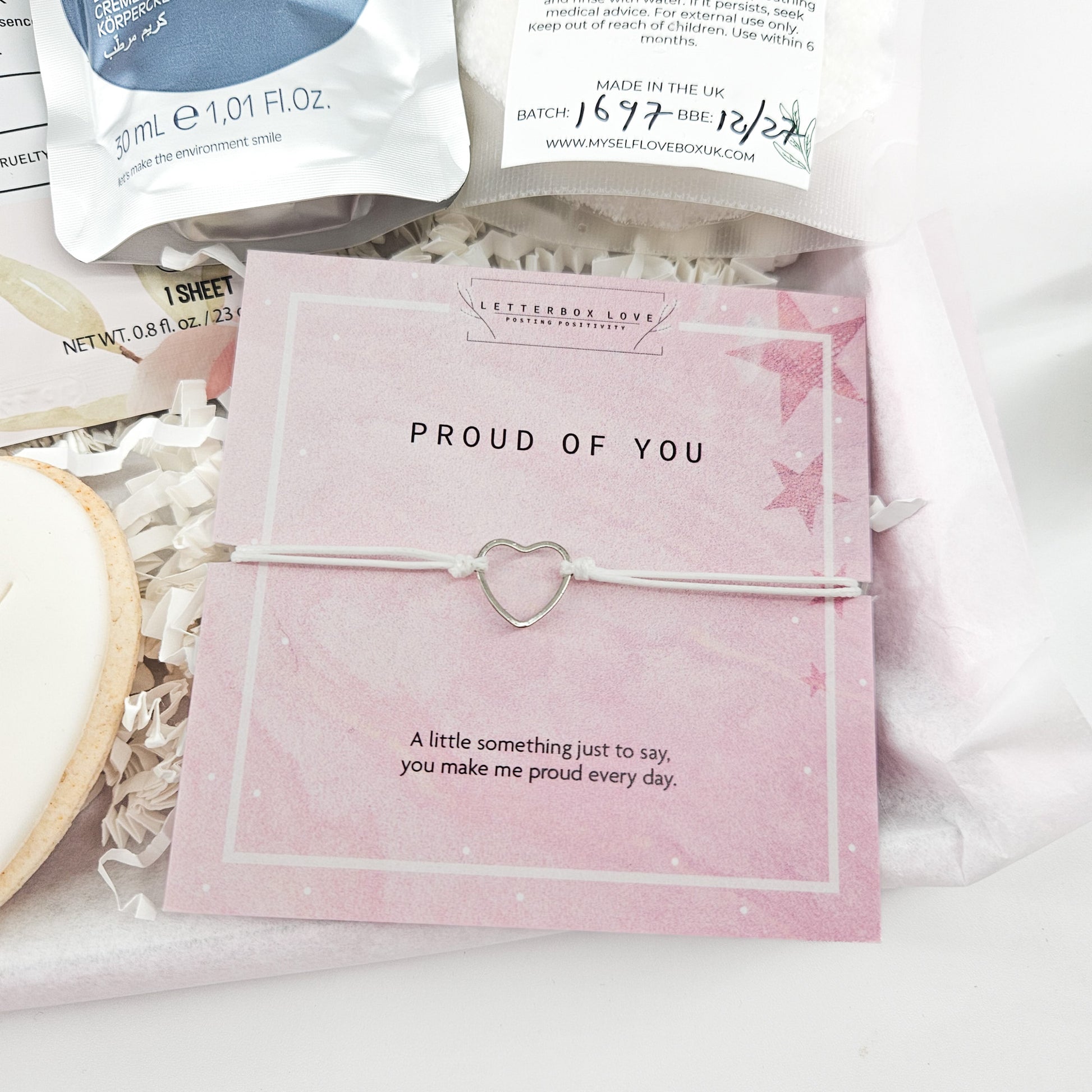 Proud of You Letterbox Gift | Congratulations Gift Box Uk