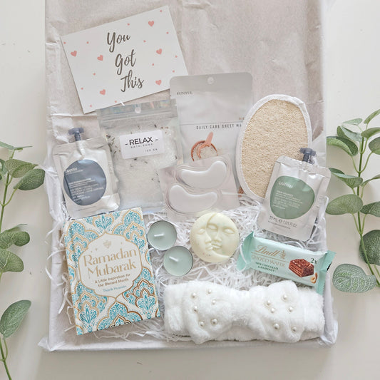 Ramadan Mubarak pamper Hampers Gift for her self care Hamper Next Day Delivery
