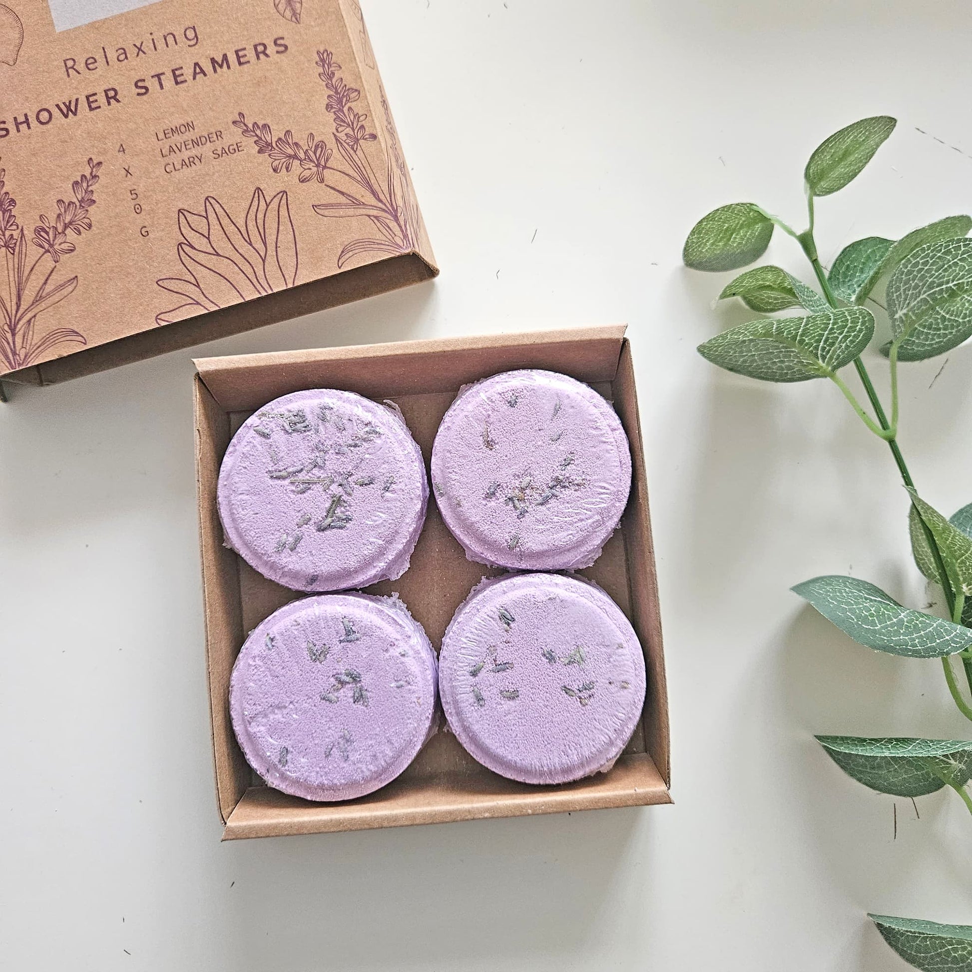 Relaxing Shower Steamers | Build Your Own Relaxation Gift Box