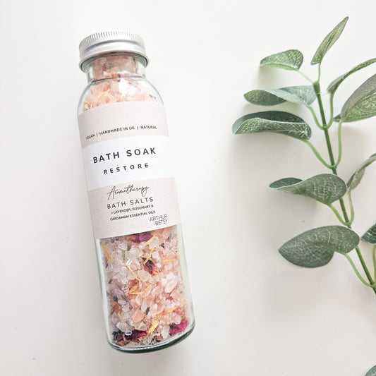 Restore Bath Salts | Build Your Own Home Spa Hamper for Women