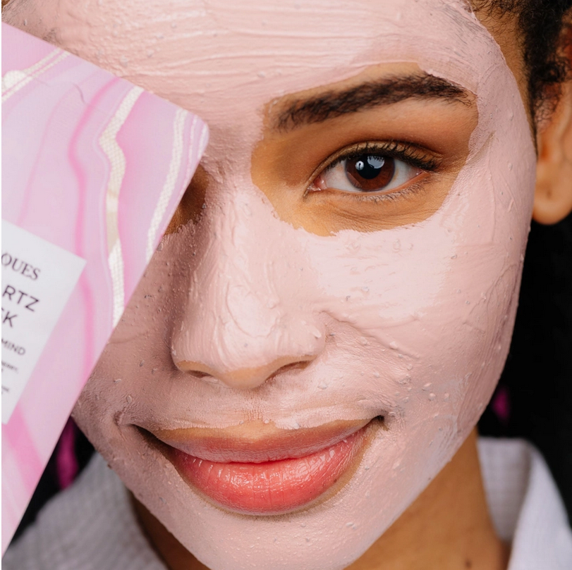 Rose Quartz Clay Mask | Korean Skincare Routine