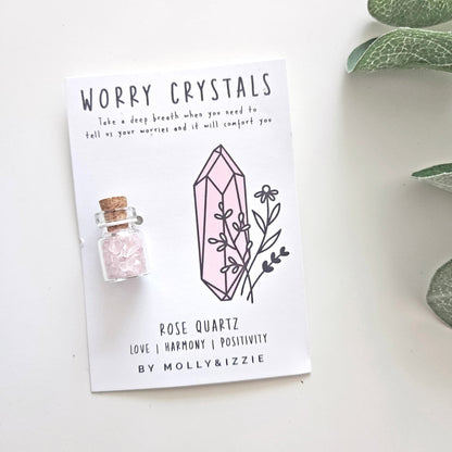 Rose Quartz Worry Crystals | Build Your Own Thinking Of You Gift Box