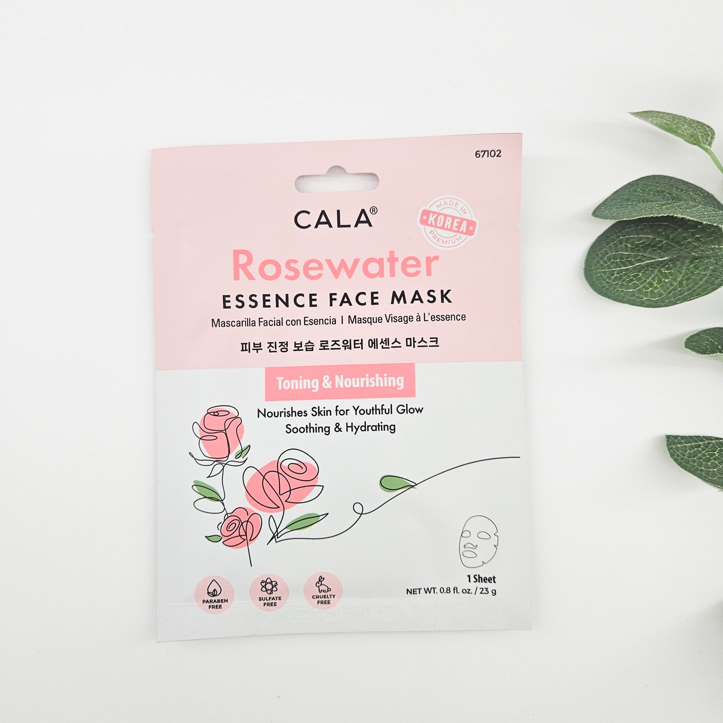 Rosewater Essence Face Mask | Build Your Own Letterbox Gifts Uk