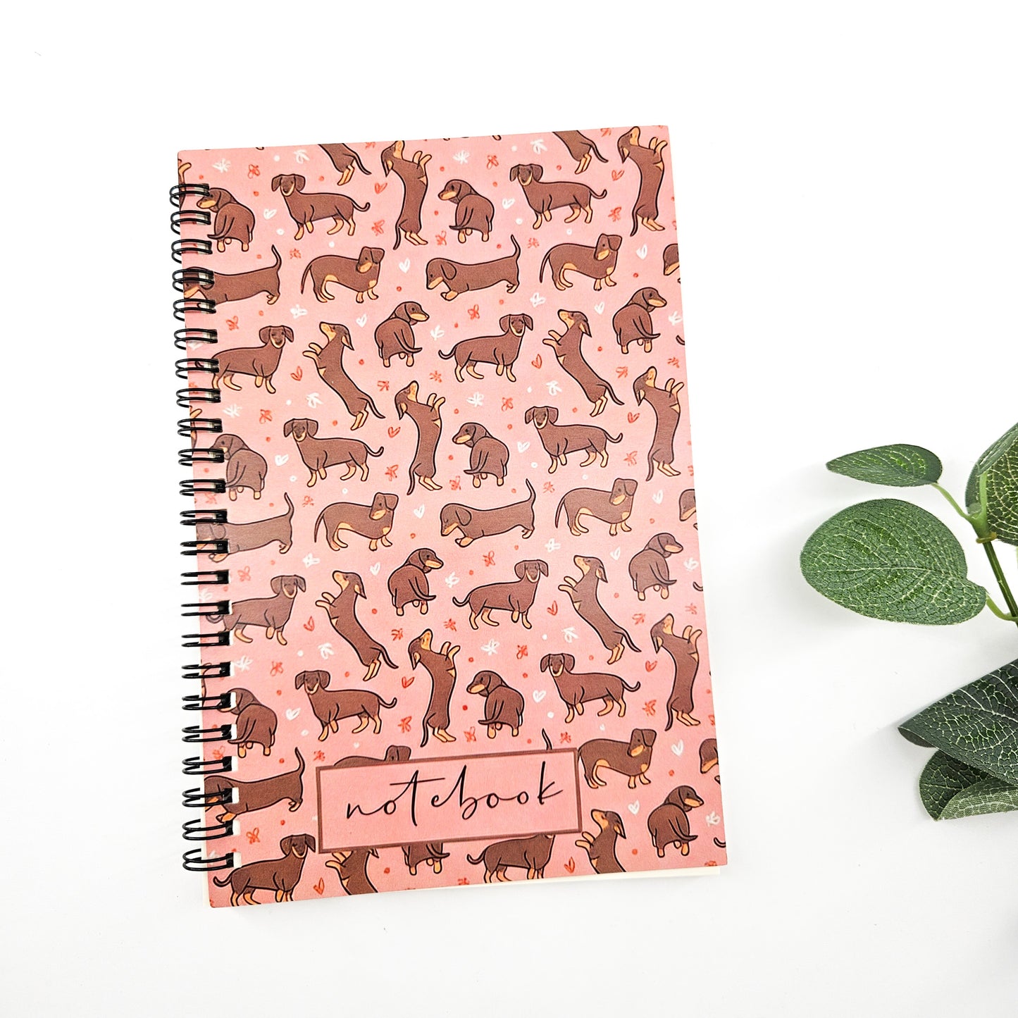 Sausage Dog Notebook | Build Your Own Personalised Gift Box