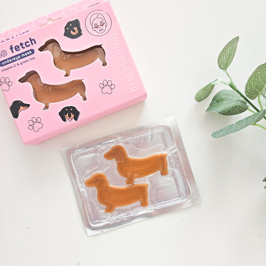 Sausage Dog Undereye Masks | Build Your Own Skincare Gift Set for her