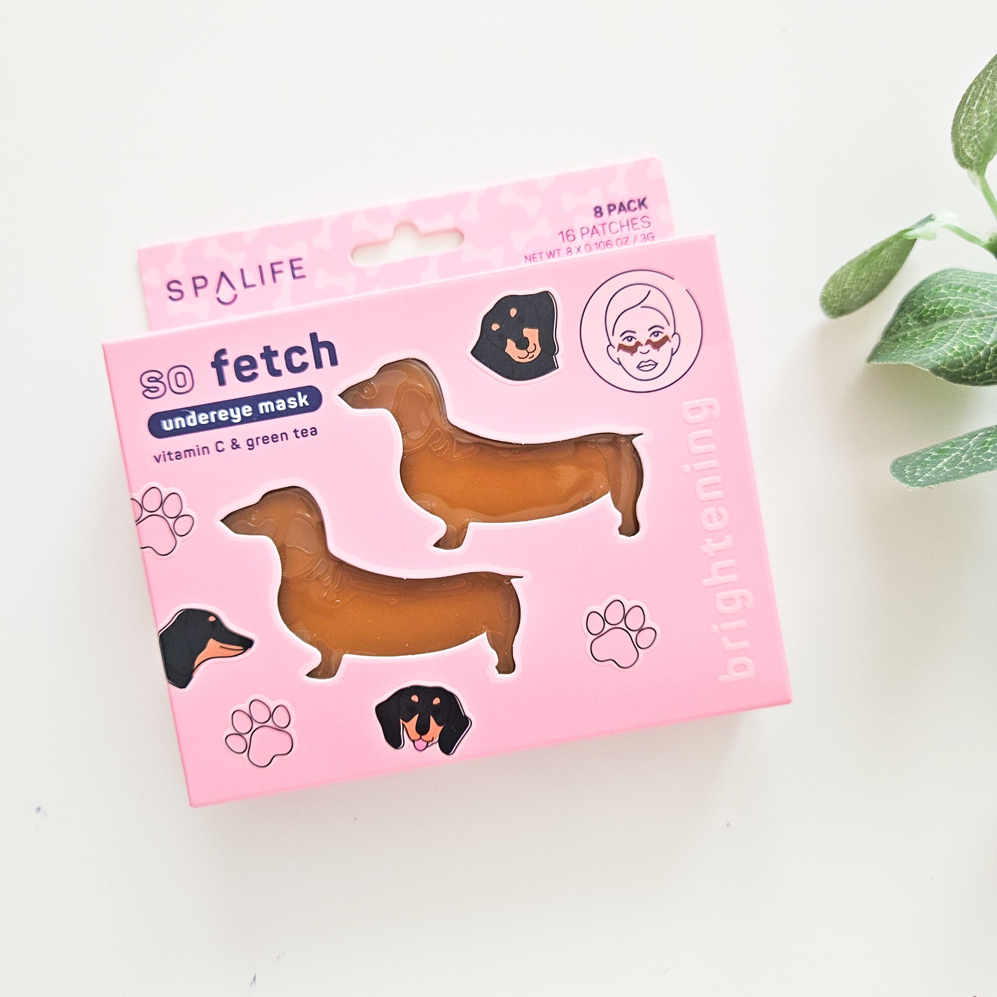 Sausage Dog Undereye Masks | Build Your Own pamper gift sets for her