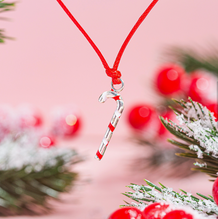 HAVE A SWEET CHRISTMAS | CANDY CANE BRACELET