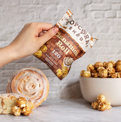 Cinnamon Roll Popcorn | Build Your Own Autumn Care Package Uk