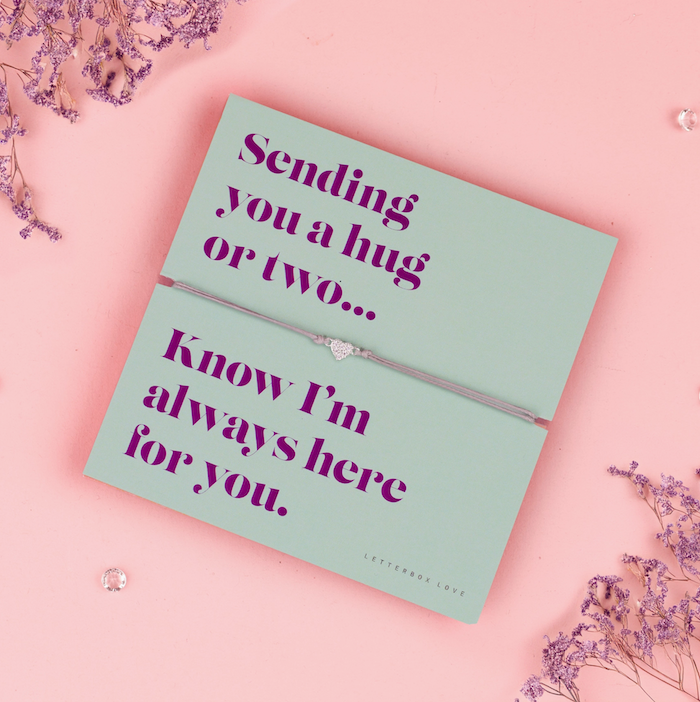 Sending Hugs Bracelet | Build Your Own thinking of you gift box