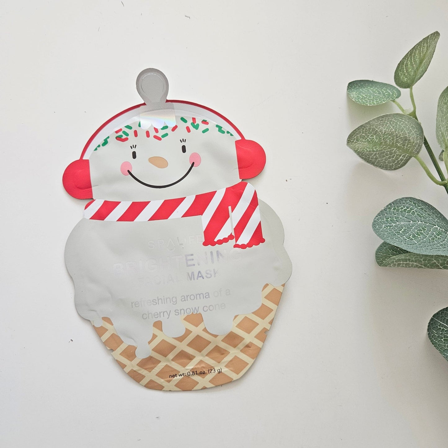 Snow Cone Facial Mask | Build Your Own Christmas Pamper Hamper for female friend