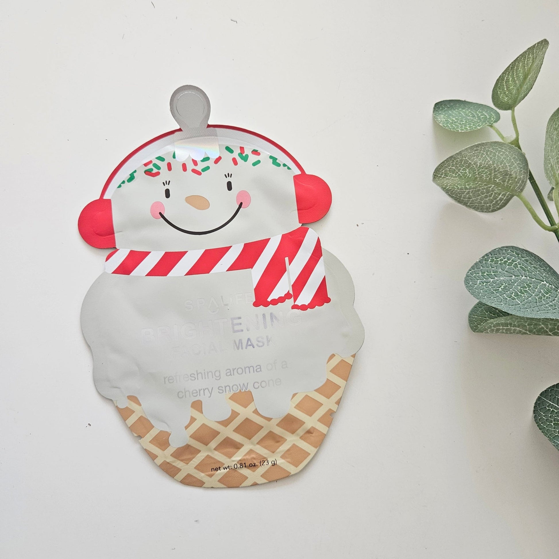 Snow Cone Facial Mask | Build Your Own Christmas Pamper Hamper for female friend