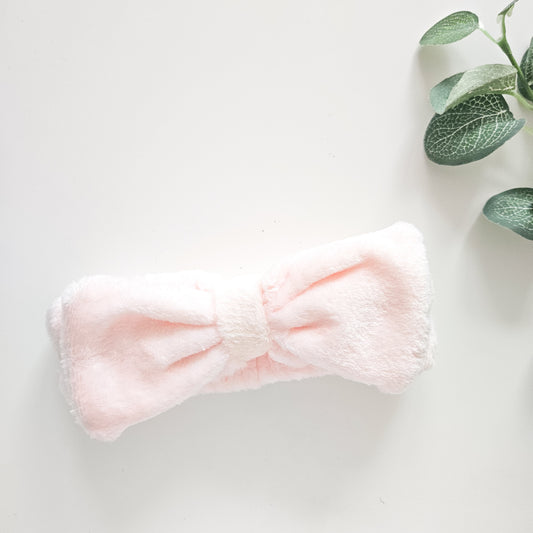 Soft Pink Spa Headband | Build Your Own Spa Care Package For her
