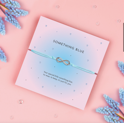 Something Blue Bracelet | Build Your Own Bride to be gifts next day delivery