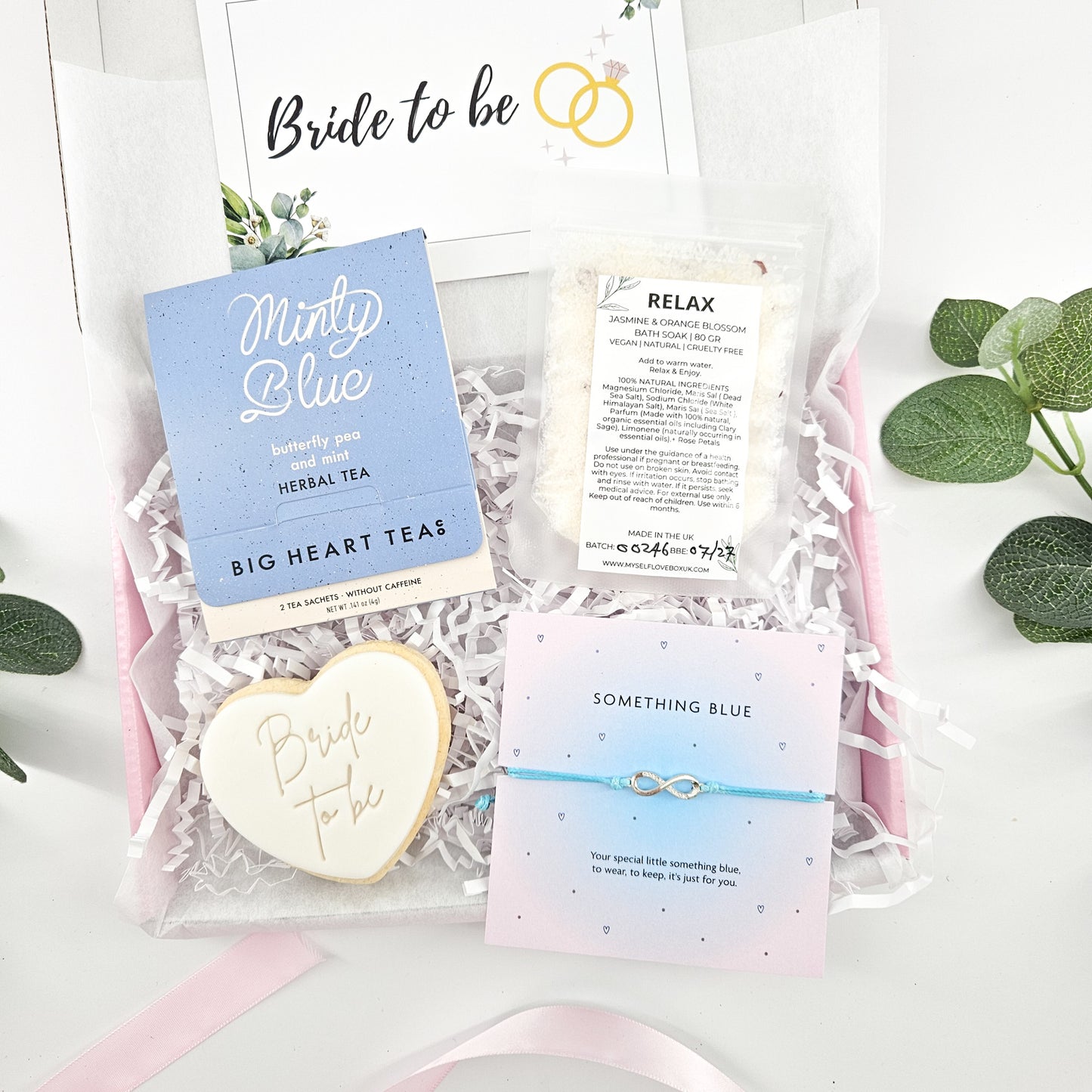 Something Blue | Bride to Be Mini Letterbox Gift | Bridal Gift