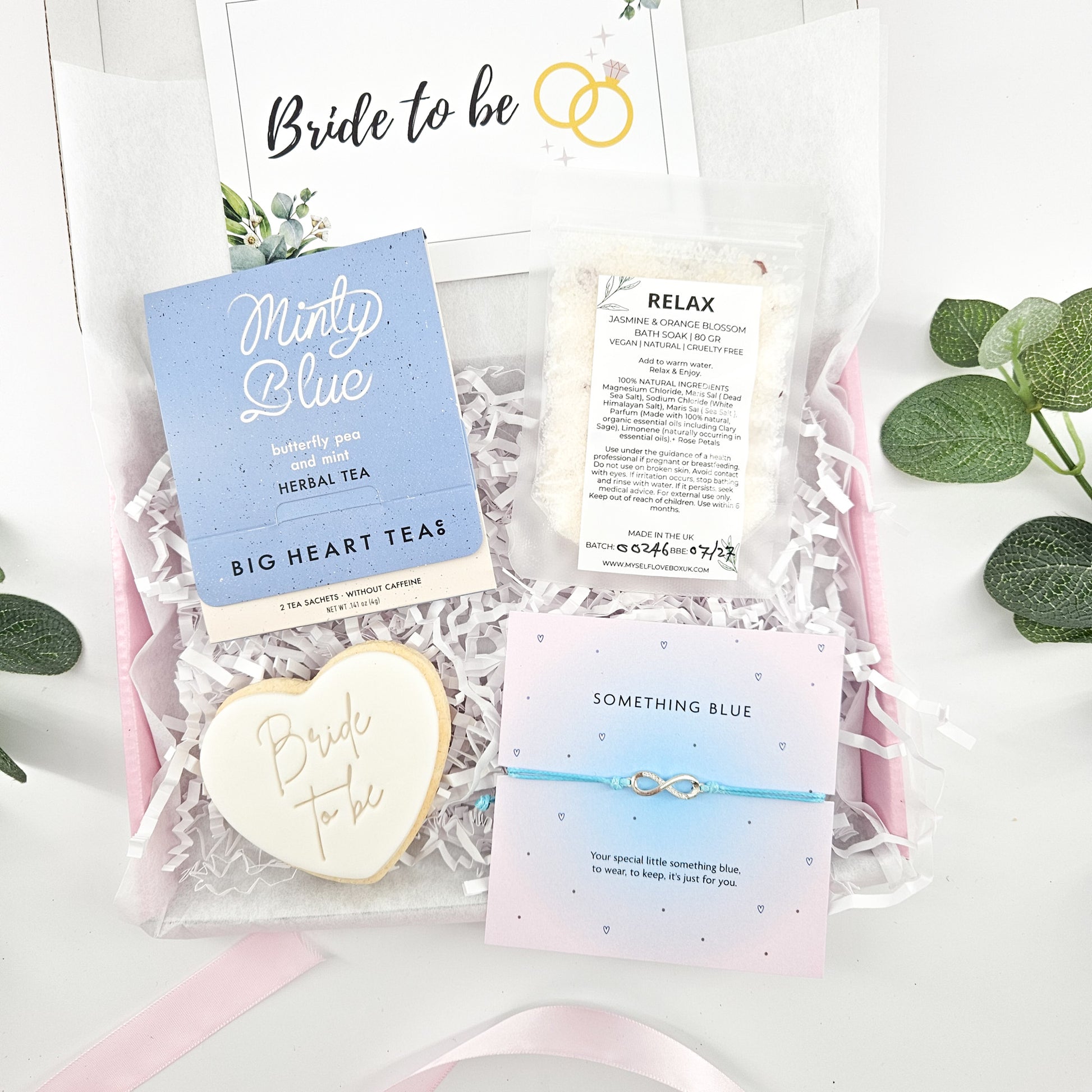 Something Blue | Bride to Be Mini Letterbox Gift | Bridal Gift