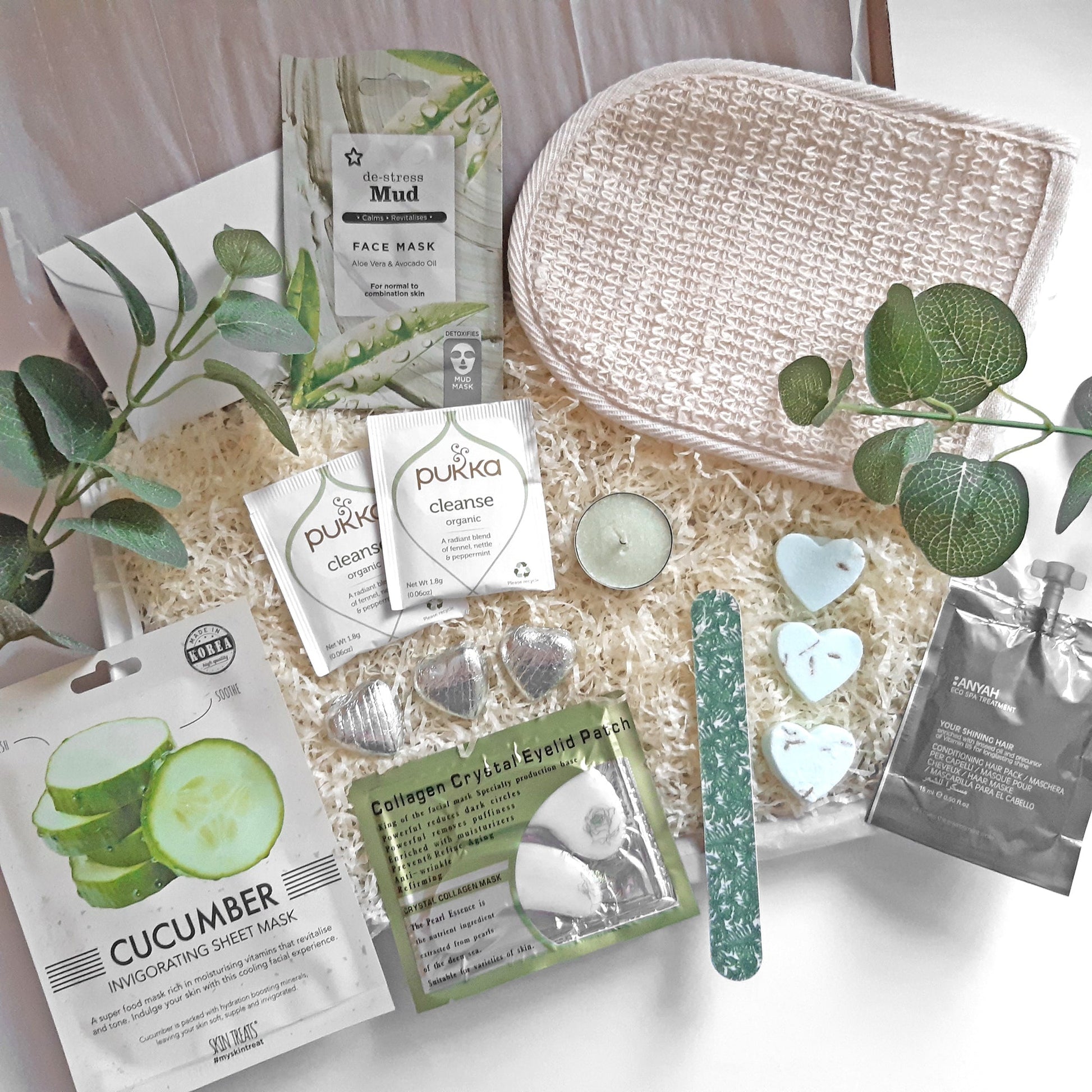 Spa Day Pamper Box | Luxury Home Spa Gift Set for Her